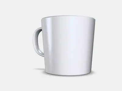 DINERA CUP Low-poly 3D model