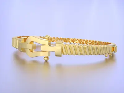 Force bracelet - Horseshoe 3D print model