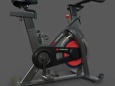 Exercise Bike 3D model