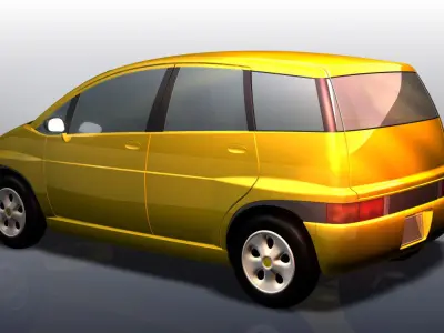 SmallSedanAS1 IGES Free 3D model