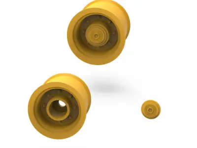 Tractor Tire 3D Printing Model 3D print model