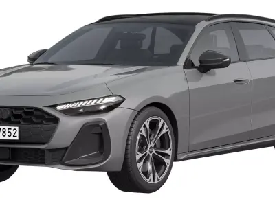 Audi A5 Avant 2025 3D model