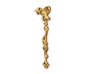 Classic carved decor ornament 355 3D model