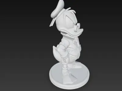 3D Printable Steampunk Donald Duck 3D model