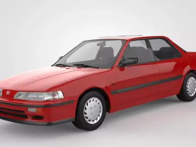 Honda Integra 1990 3D model