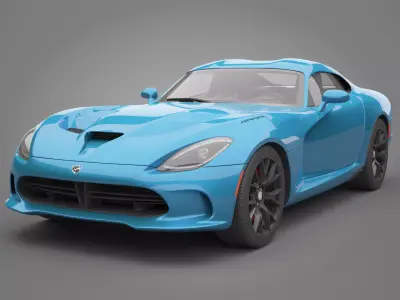 Dodge Viper 3D model