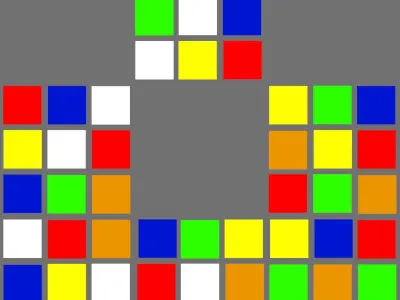 cubicle Low-poly 3D model