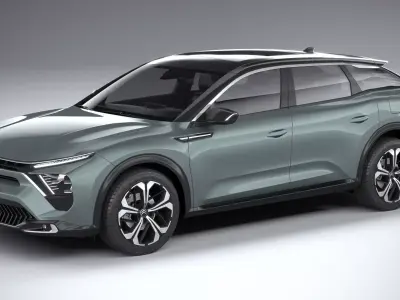 Citroen C5 X 2022 3D model