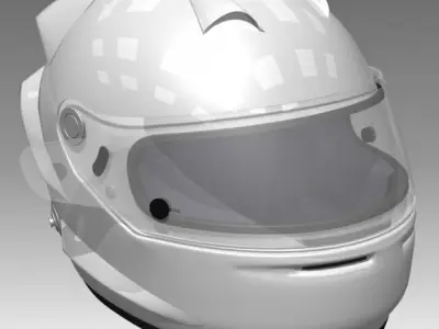Car Helmet collection 3D Model Pack