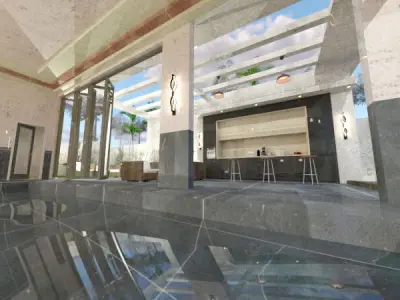 Luxury Residential Interior Design A42 SketchUp 3D model purchase