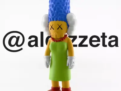 Kaws Marge Simpson for Print 3D print model