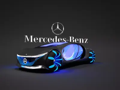 Mercedes-Benz Vision AVTR Concept 2020 3D model