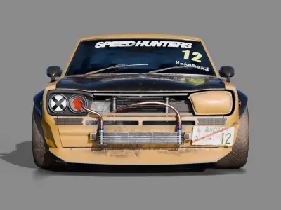 Car 3D model Hakosuka 3D model