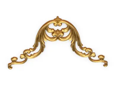 Classic decor ornament 326 3D model