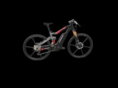 Electric bicycle 3D model