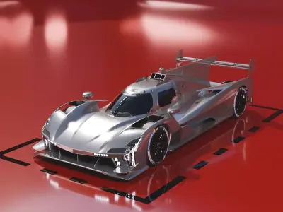 2023 Cadillac V Series R Low-poly 3D model