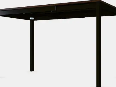 VANGSTA Extendable Table 2 Low-poly 3D model