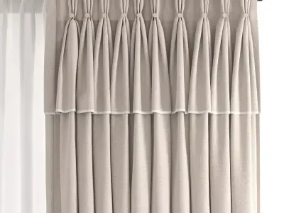 Curtains 54 3D model