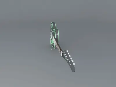 Gibson Fantasy guitar Free 3D model