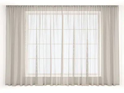 Curtains 44 3D model