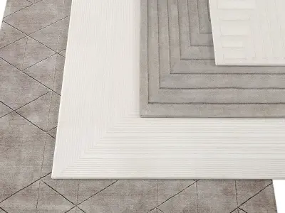Rugs455 Low-poly 3D model