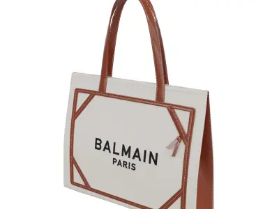 Balmain B Army Shopper Tote Bag Low-poly 3D model