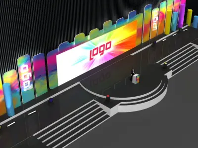 Congress Stage 026 3D model