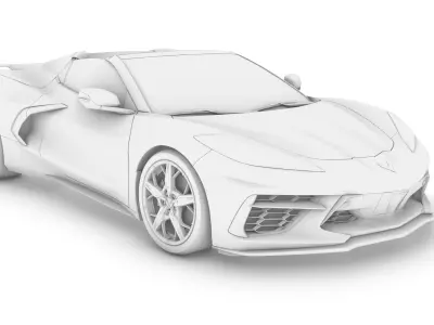 SportCar 3D model