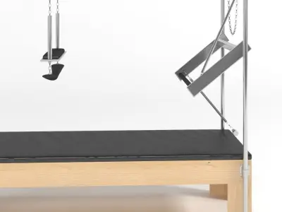 Pilates Bed 3D model