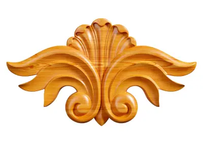 Decor molding 3D model purchase