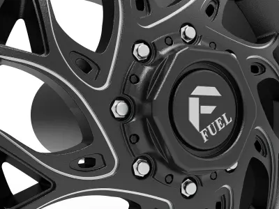 fuel off road FRONT RUNNER wheel 3d print model 3D print model
