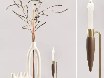 MENU Decor set 3D model