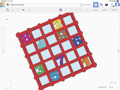 Space separator stl file 3D print model