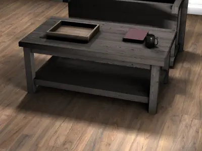 table 02 Free low-poly 3D model