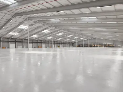 Industrial Warehouse Interior 21  Low-poly 3D model