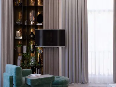 bedroom design 3D model