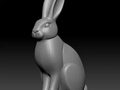 Rabbit Ornaments 3D model