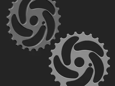 Steampunk Gears IMM Brush Pack 21 in One Vol 3 3D model