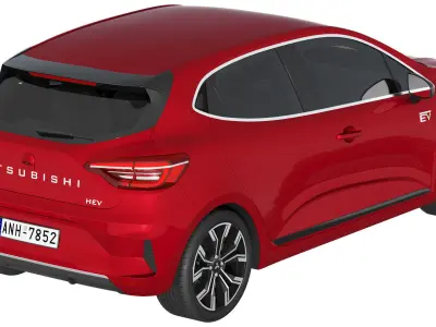 Mitsubishi Colt 2024 3D model