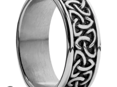 Celtic Knot Ring  Model Free 3D print model