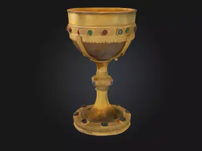 Chalice of Elegance  A Goblet Fit for Royalty 3D model