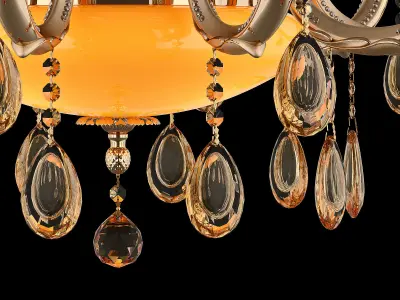 MD 89325-10-3 Osgona Chandelier 3D model