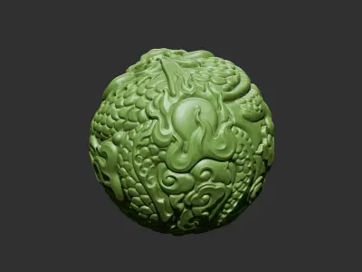 dragon ball 3D print model