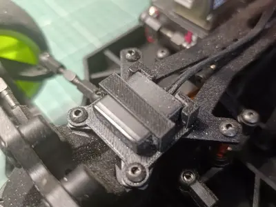 WTS Transponder Mount for 1-10 RC Car Carten T410 3D print model