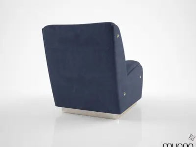 Munna Newton Armchair 3D model