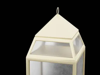 Christmas Lantern Low-poly 3D model
