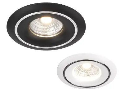 01001x Levigo Lightstar 2pl Spotlight recessed 3D model