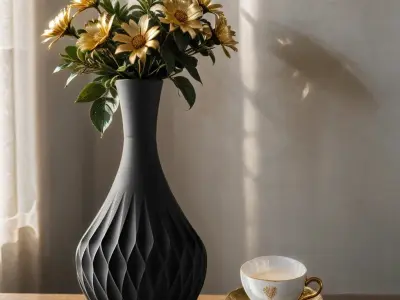 Bracciano Vase for Chic Home Decor 3D print model