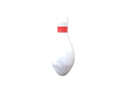 Duckpin Bowling v1 002 Low-poly 3D model