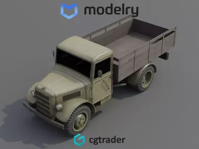 Pickup Car 3D model